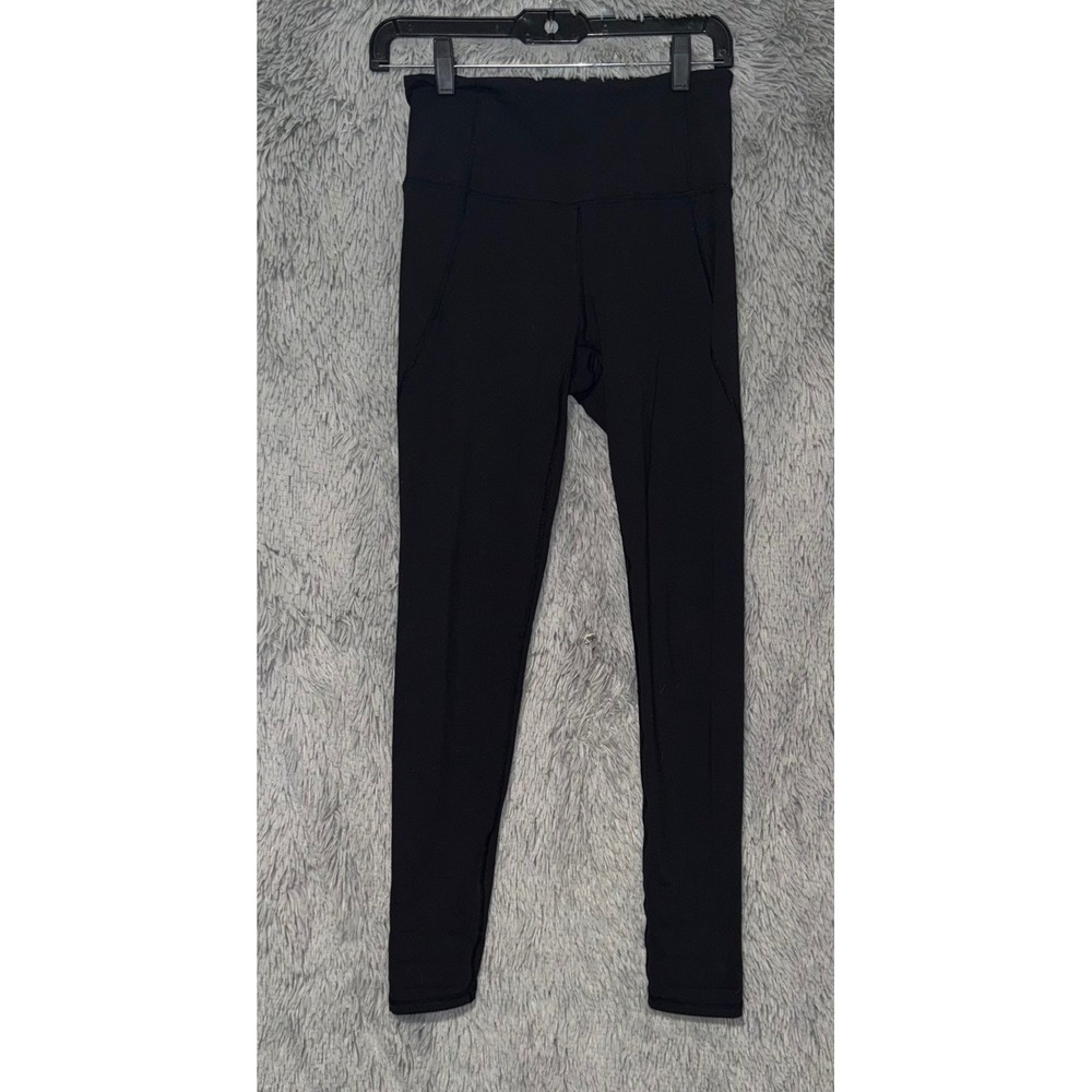 Bloch Black High Waist Athletic Leggings Tight Fit Workout Gym Yoga‎ Pants